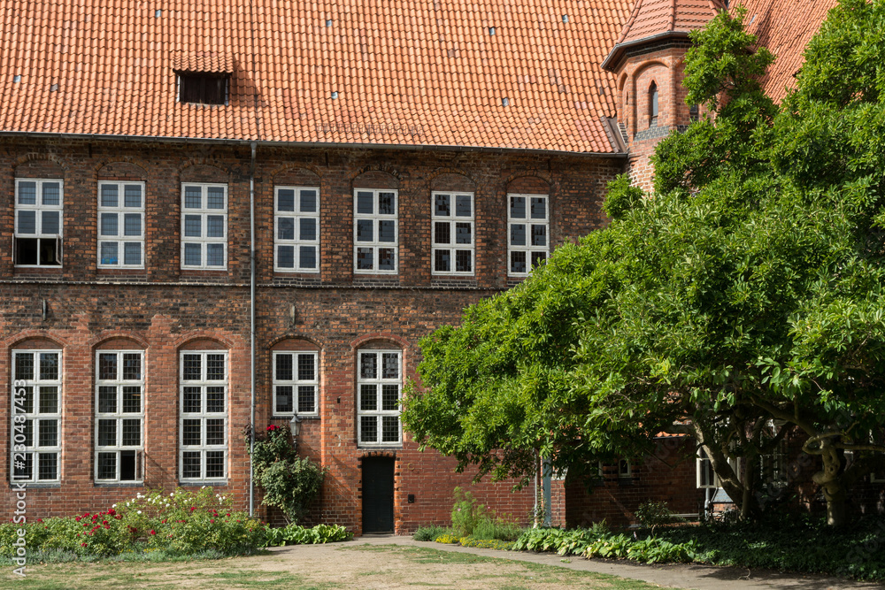 Rathausgarten in Lüneburg