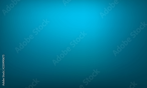 Abstract blue gradient background. Bright gradient