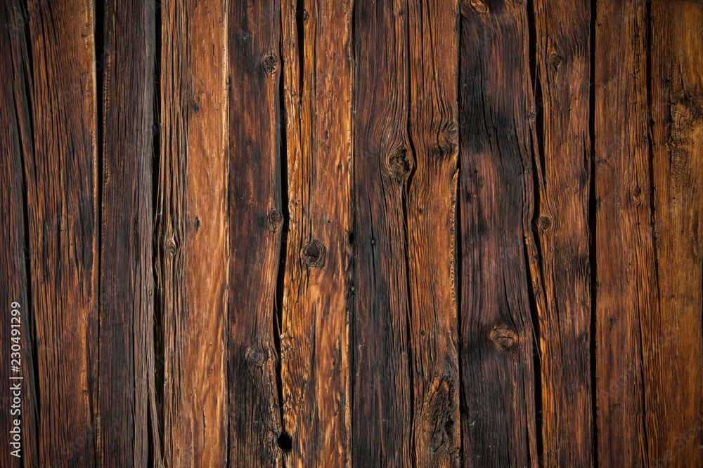 old wooden planks background