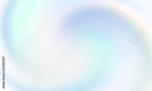 White Round Twist Of Creamy Product. EPS10 Vector