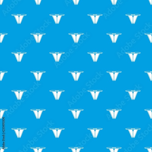 Modern bikini pattern vector seamless blue repeat for any use