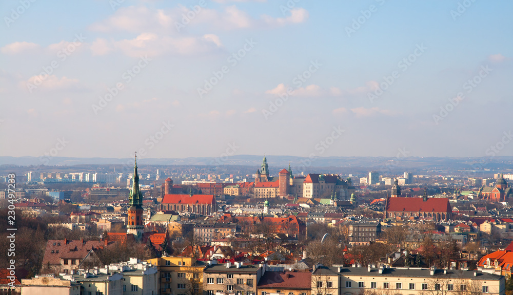 Cracow panorama