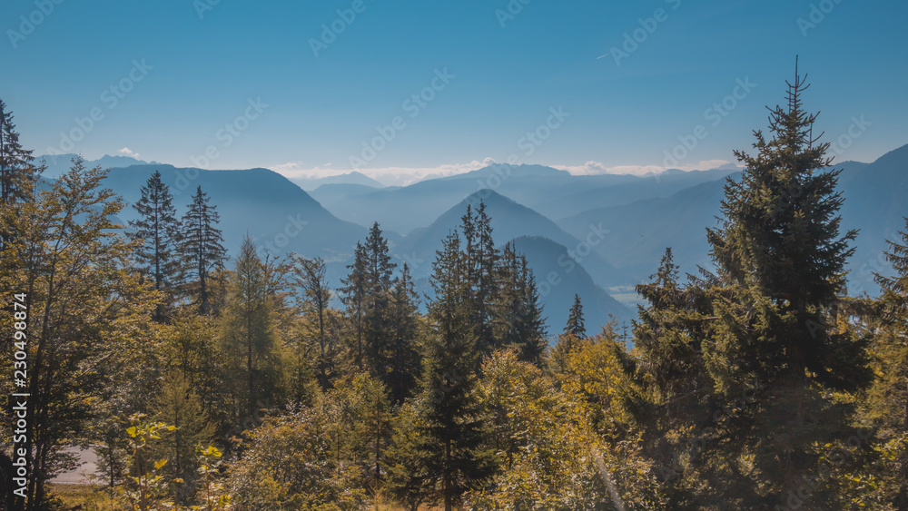 Beautiful alpine view at Altaussee-Steiermark-Austria