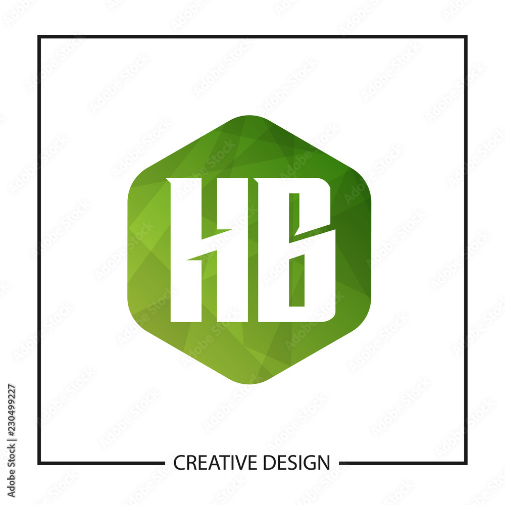 Initial Letter HB Logo Template Design Initial Letter HB Logo Template Design