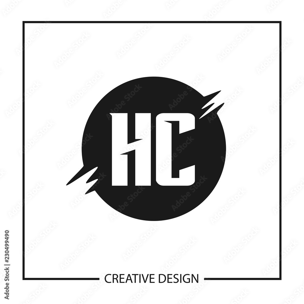 Initial Letter HC Logo Template Design Initial Letter HC Logo Template Design