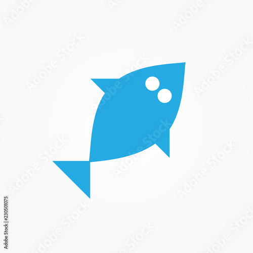 Poisson bleu 