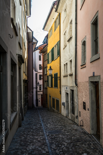 Colourful buildings