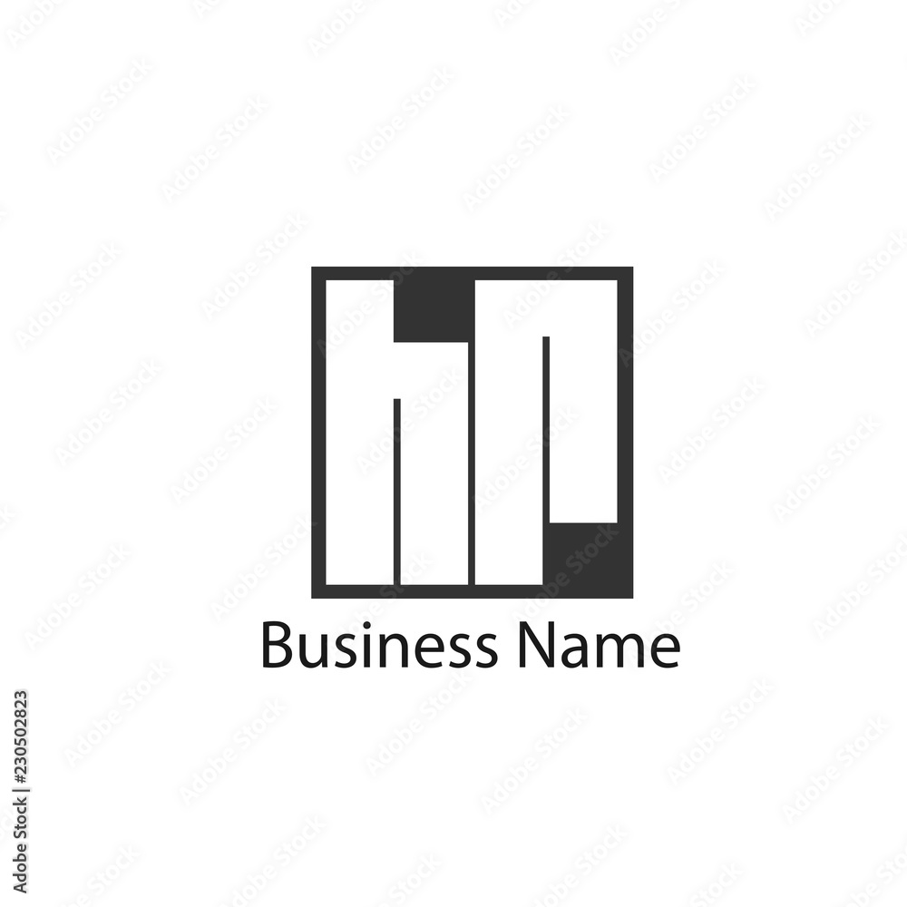 Initial Letter HR Logo Template Design Initial Letter HR Logo Template Design