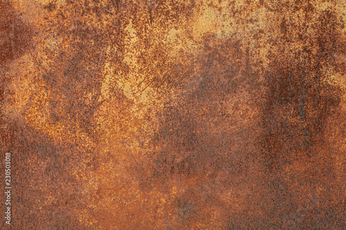 Abstract grunge rusted metal texture. Rusty corrosion and oxidized background. Worn metallic iron panel. Rough Surface Texture.
