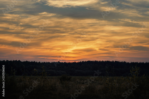 Clouds at sunset © Nadia