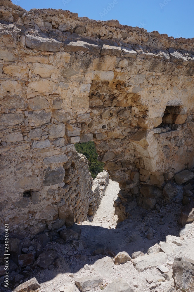 ruins wall texture