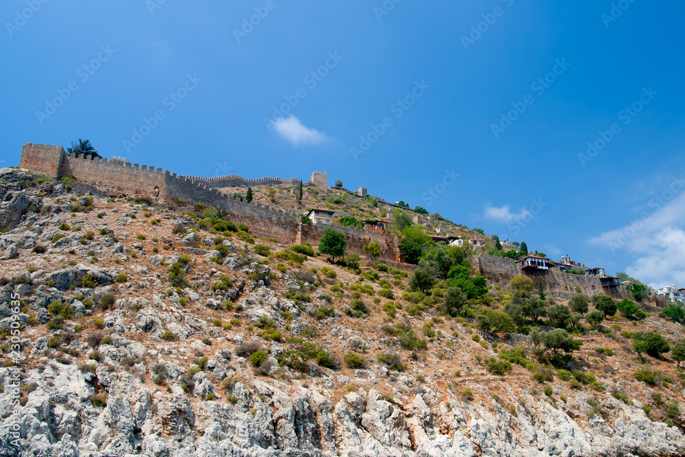 Alanya Castle ruins Alanya Castle ruins