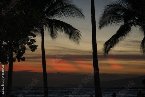 Hawaiian Sunset © LaDonna