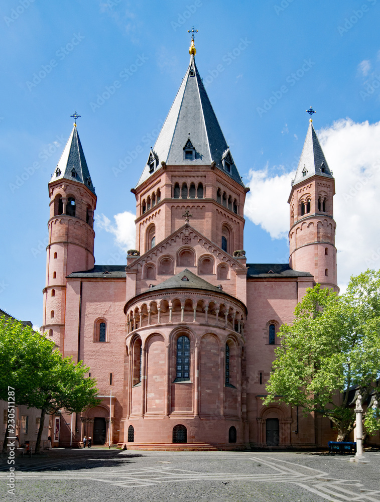 Mainzer Dom St. Martin, Mainz, Rheinland-Pfalz, Deutschland