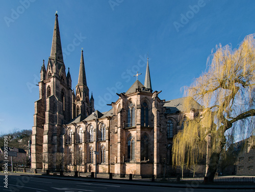 Obraz na płótnie Elisabethkirche Marburg, Hessen, Deutschland w salonie