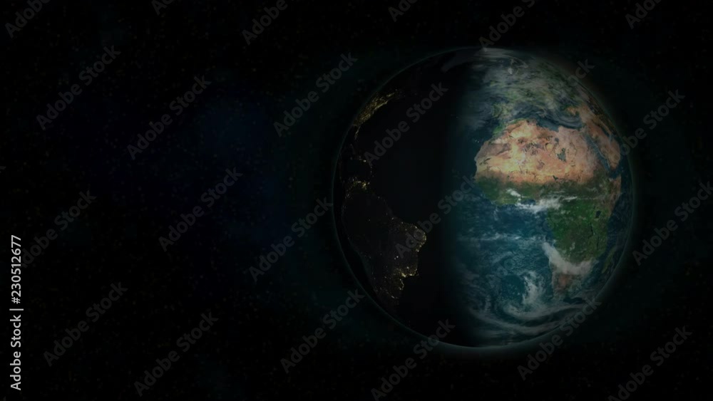 3D Planet Earth Rotating Animation 3D Planet Earth Rotating Animation