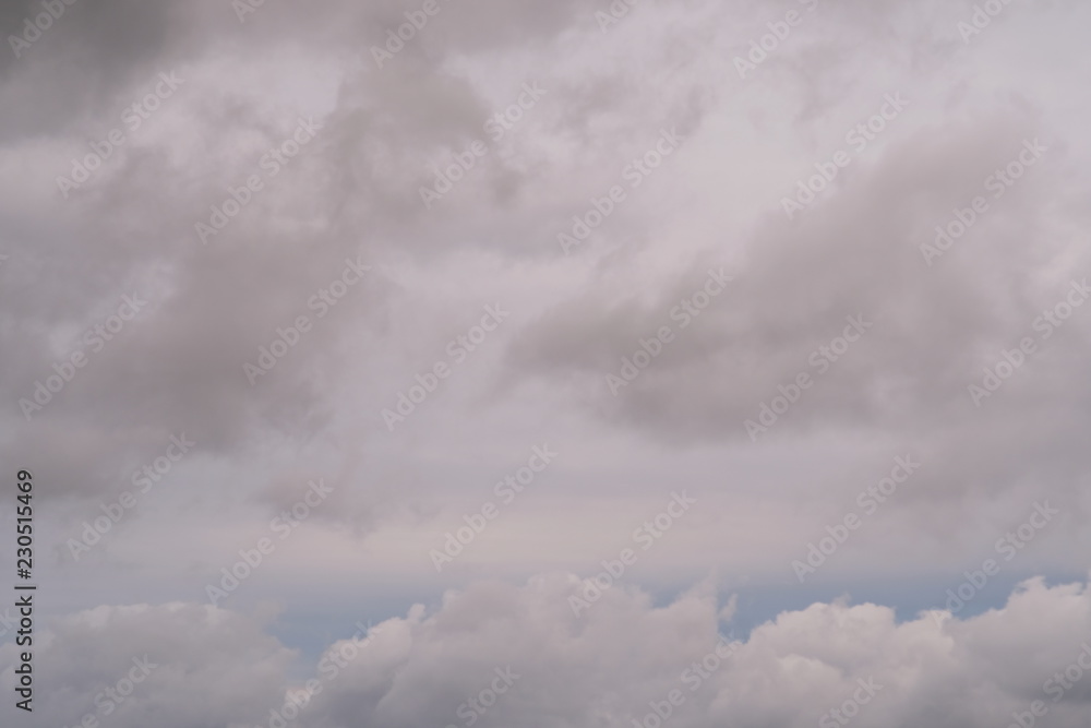 Obraz premium Cloudy Stormy Windy Weather Skies