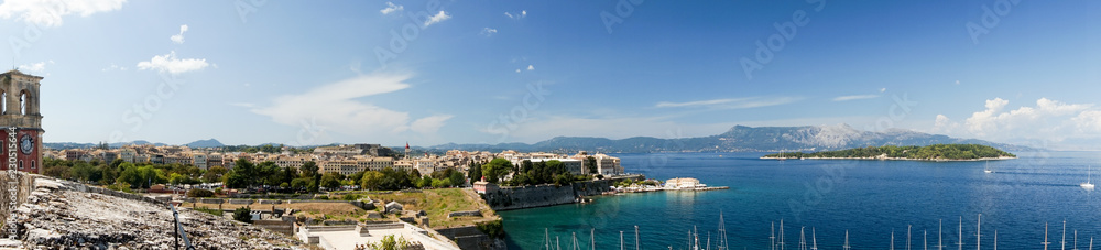 panoramic view of the city and bay