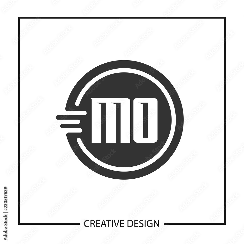 Initial Letter MO Logo Template Design Initial Letter MO Logo Template Design