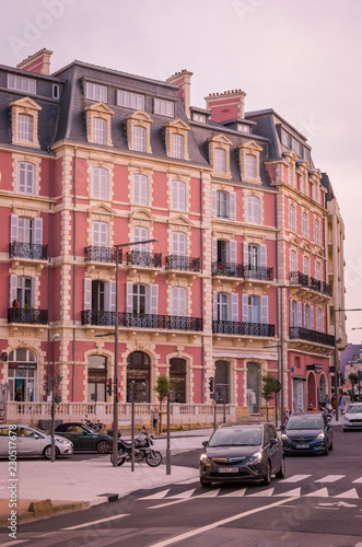 july 07 2018 Biarritz , France . Street in Biarritz, France . © Marius Comanescu