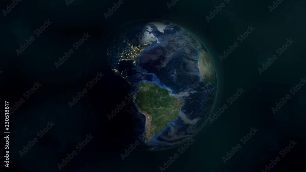Planet Earth Globe Rotating Animation Planet Earth Globe Rotating Animation