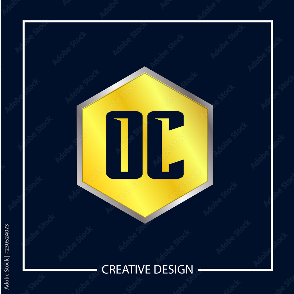 Initial Letter OC Logo Template Design Initial Letter OC Logo Template Design