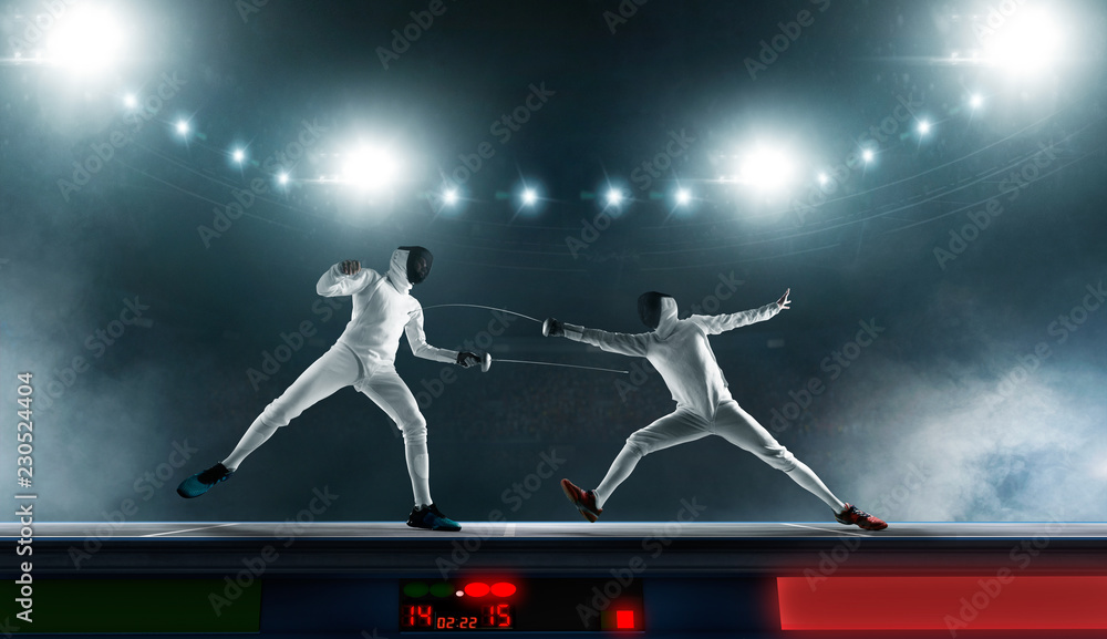 Obraz premium Fencing