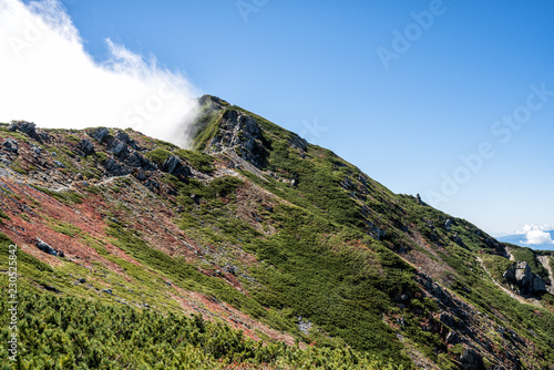 Mt. Kita, tallest mountain in the Southern Japanese Alps.  Japan photo