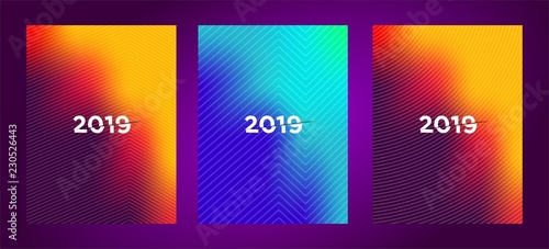 new abstract 2019 smooth color background