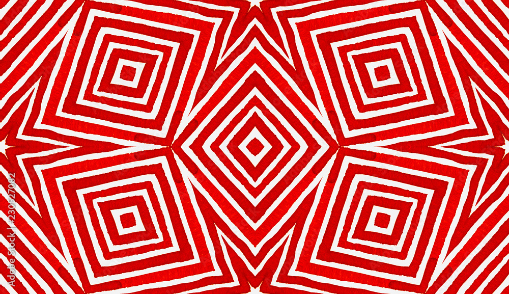Wine red Geometric Watercolor. Amusing Seamless Pa Wine red Geometric Watercolor. Amusing Seamless Pa