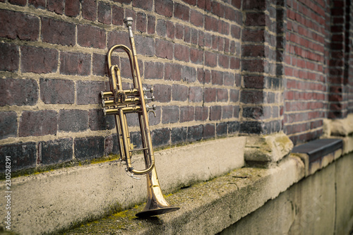 Canvas Print Jazz Trumpet Club