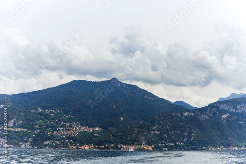 mountains and lake