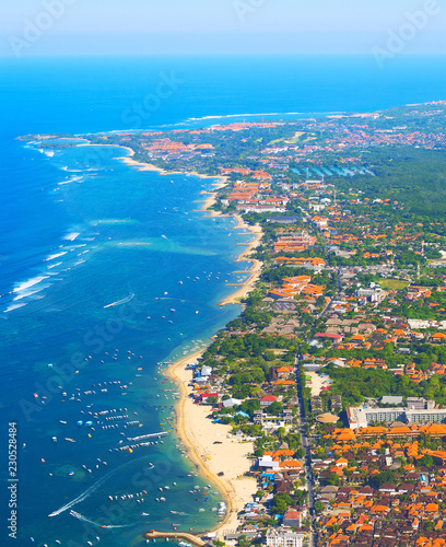 Aerial view Bali island Ind...