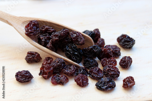 A portion of raisins