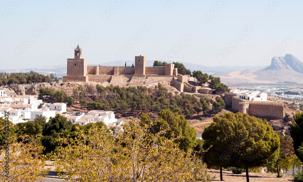 Castle of Antequera in Andalusia
