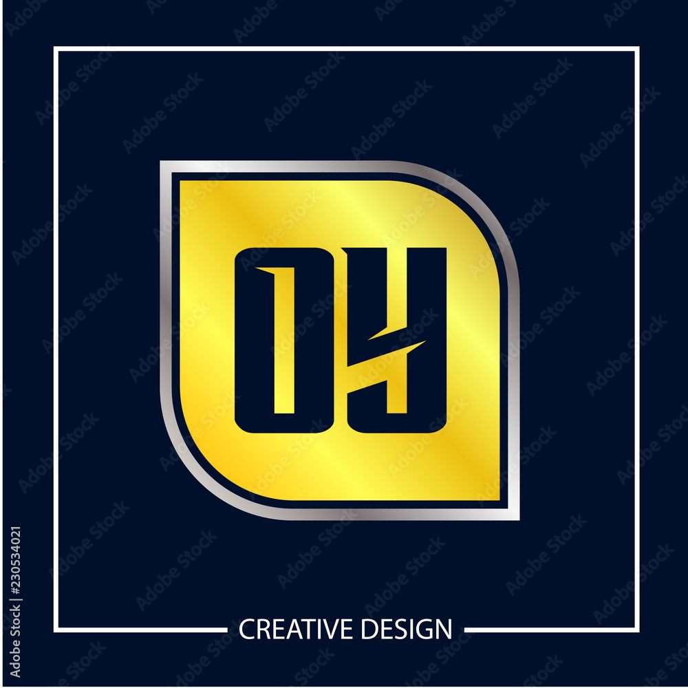 Initial Letter OY Logo Template Design Initial Letter OY Logo Template Design