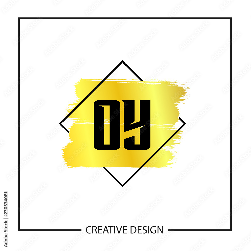 Initial Letter OY Logo Template Design Initial Letter OY Logo Template Design