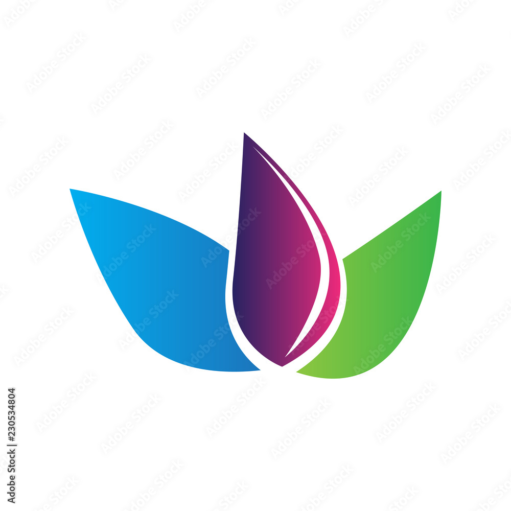 Isolated abstract spa logo. Vector illustration design Isolated abstract spa logo. Vector illustration design