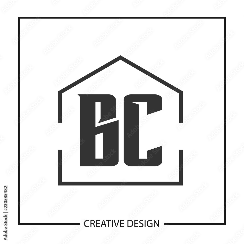 Initial Letter BC Logo Template Design Initial Letter BC Logo Template Design