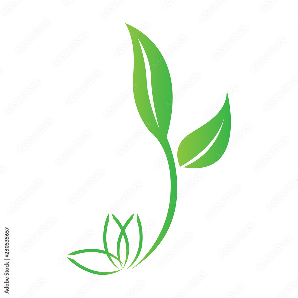 Obraz premium Isolated abstract spa logo. Vector illustration design