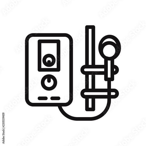 Water heater vector icon