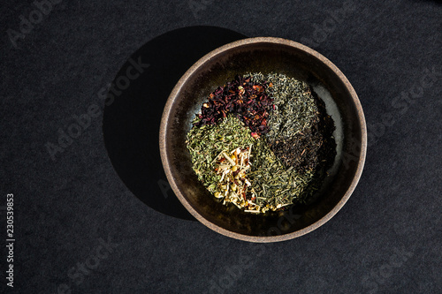 Bowl of various spices