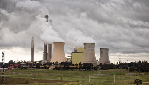 Loy Yang power station in Victoria, Australia photo