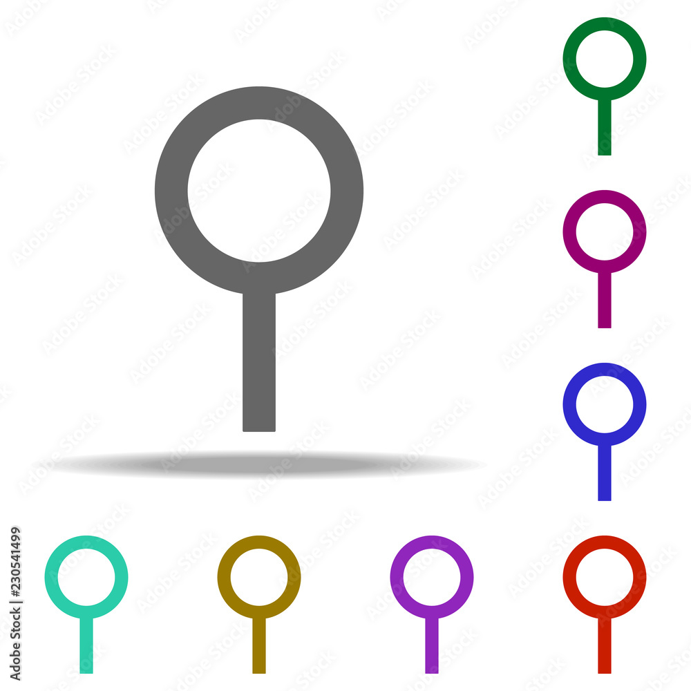 magnifier icon. Elements of web in multi color style icons. Simple icon for websites, web design, mobile app, info graphics magnifier icon. Elements of web in multi color style icons. Simple icon for websites, web design, mobile app, info graphics