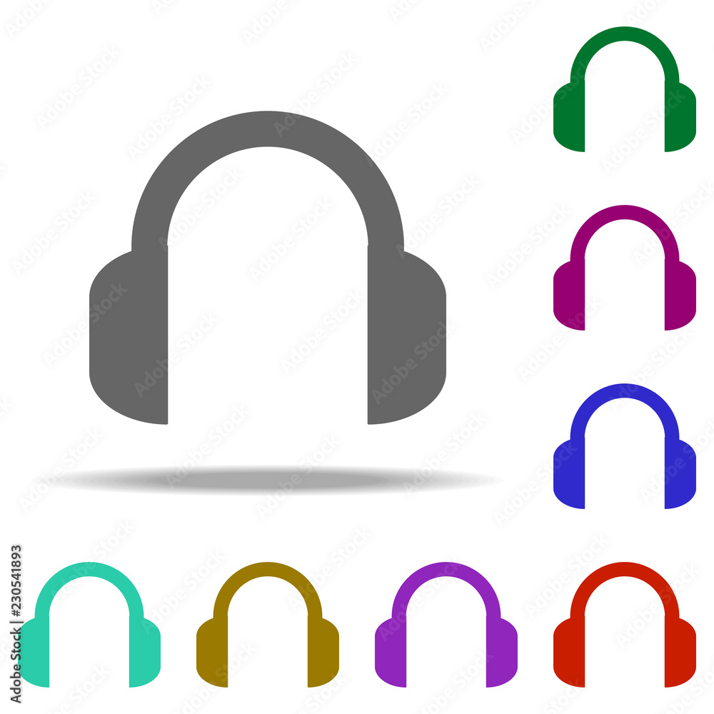 headphones icon. Elements of web in multi color style icons. Simple icon for websites, web design, mobile app, info graphics headphones icon. Elements of web in multi color style icons. Simple icon for websites, web design, mobile app, info graphics