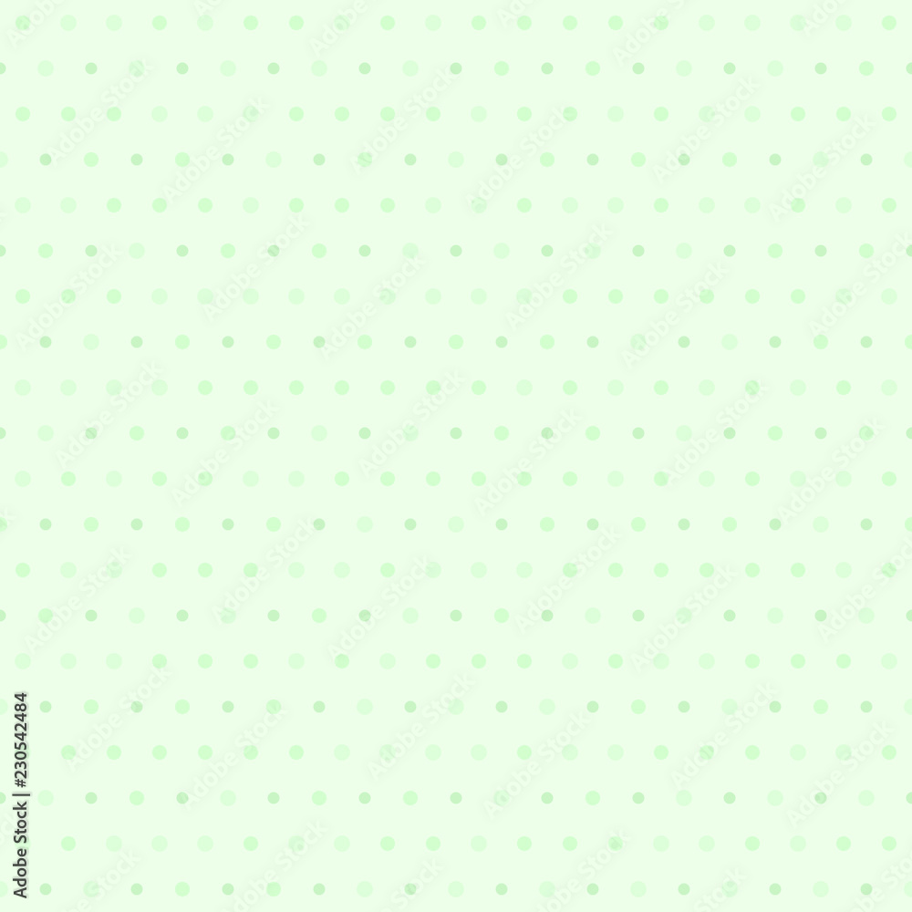 Green polka dot pattern. Seamless vector Green polka dot pattern. Seamless vector