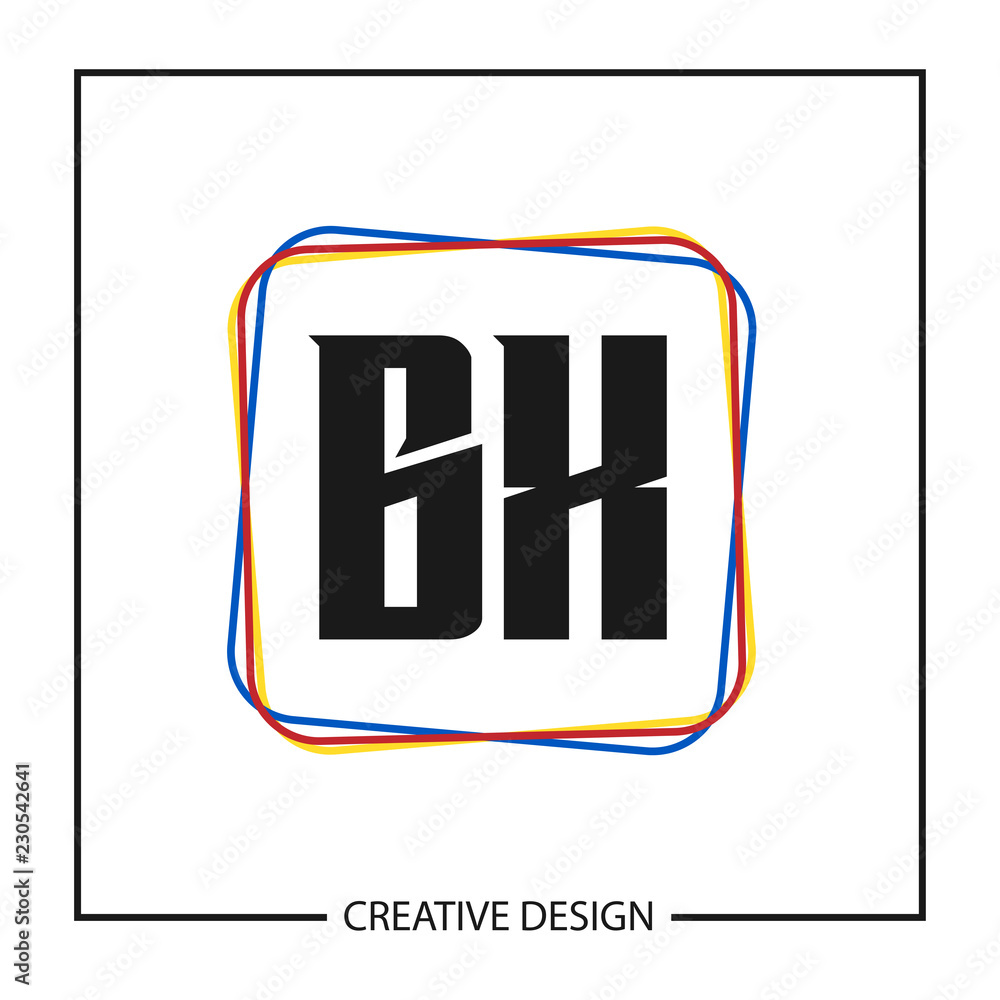 Initial Letter BX Logo Template Design Initial Letter BX Logo Template Design