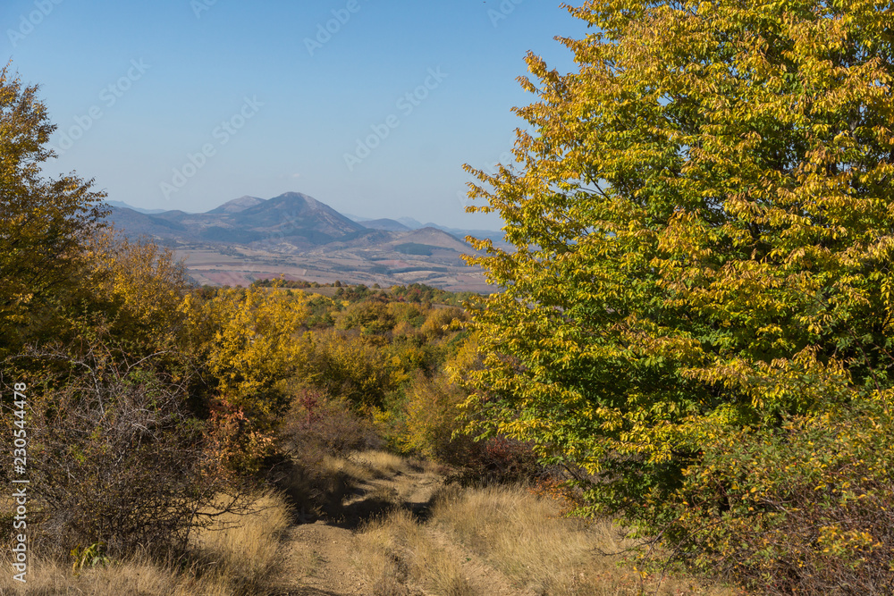 Amazing Autumn Panorama of Cherna Gora (Monte Negro) mountain, Pernik Region, Bulgaria Amazing Autumn Panorama of Cherna Gora (Monte Negro) mountain, Pernik Region, Bulgaria