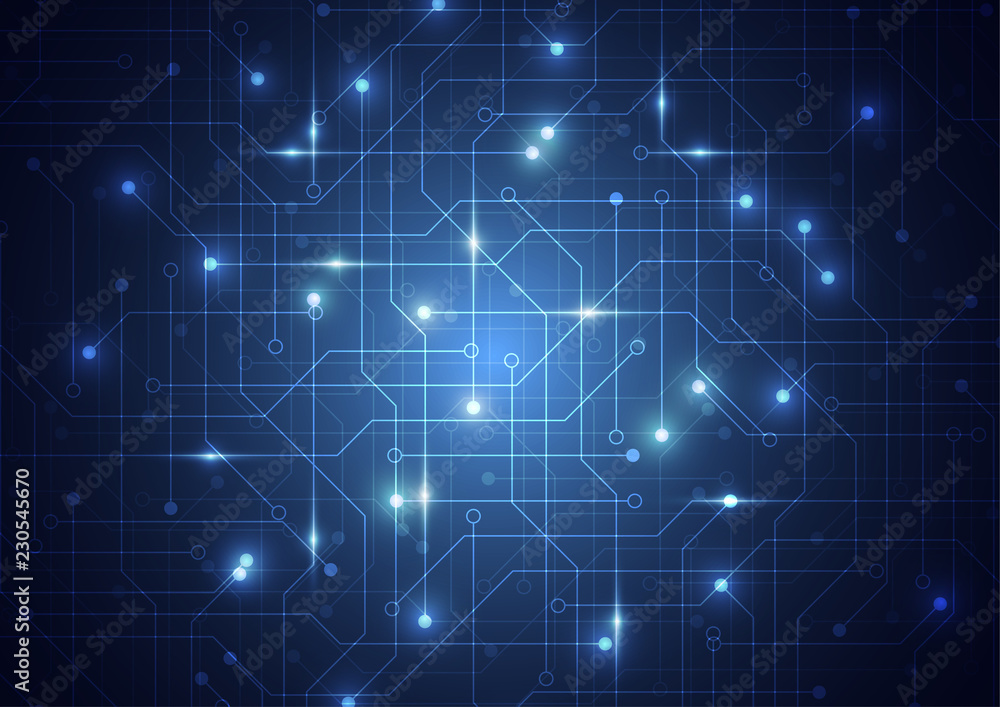 Abstract background with technology circuit board texture. Electronic motherboard illustration. Communication and engineering concept. Vector illustration Abstract background with technology circuit board texture. Electronic motherboard illustration. Communication and engineering concept. Vector illustration