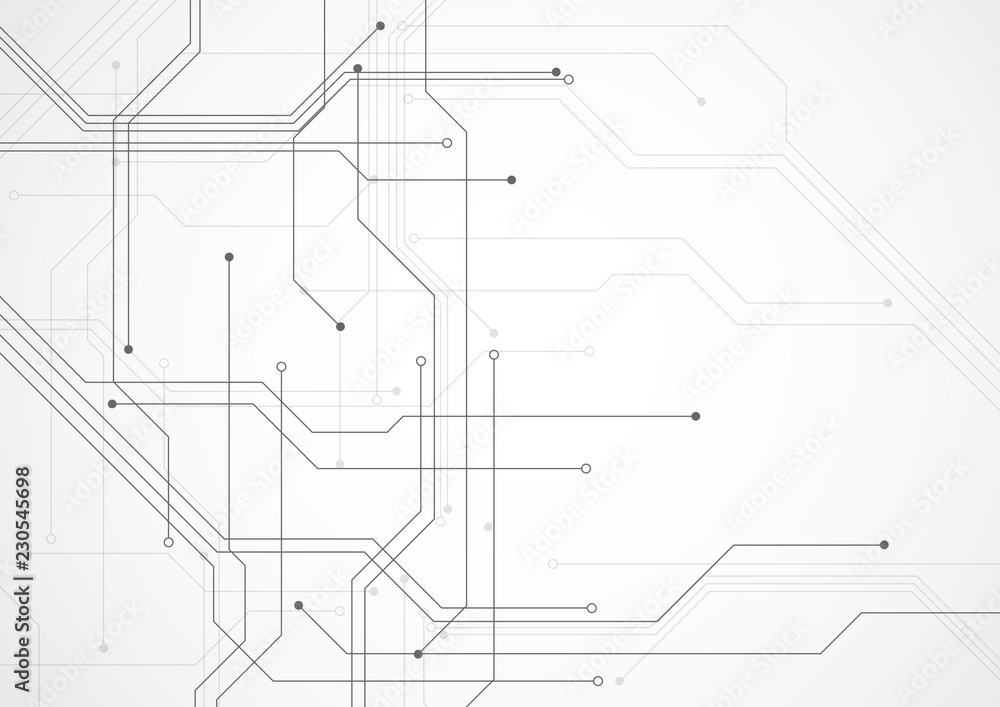 Abstract background with technology circuit board texture. Electronic motherboard illustration. Communication and engineering concept. Vector illustration Abstract background with technology circuit board texture. Electronic motherboard illustration. Communication and engineering concept. Vector illustration